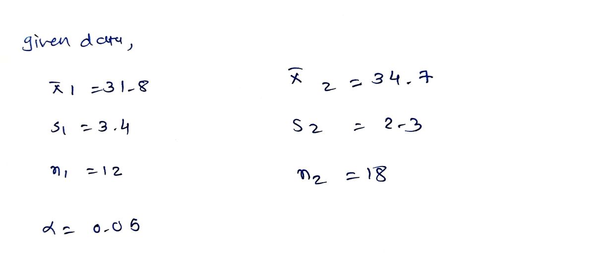 Statistics homework question answer, step 1, image 1